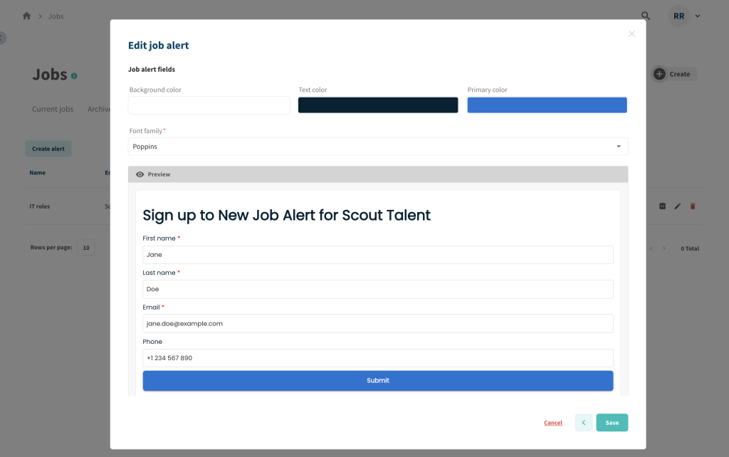 New in :Recruit: Job Alerts